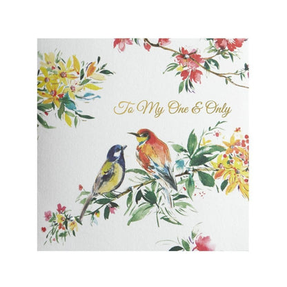 Love Birds Anniversary Card