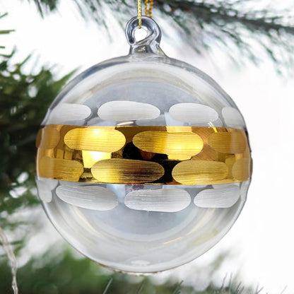 Truro Gold Glass Ornament