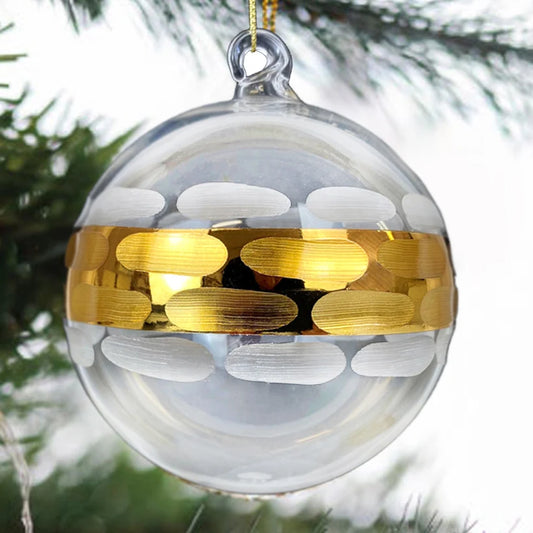 Truro Gold Glass Ornament