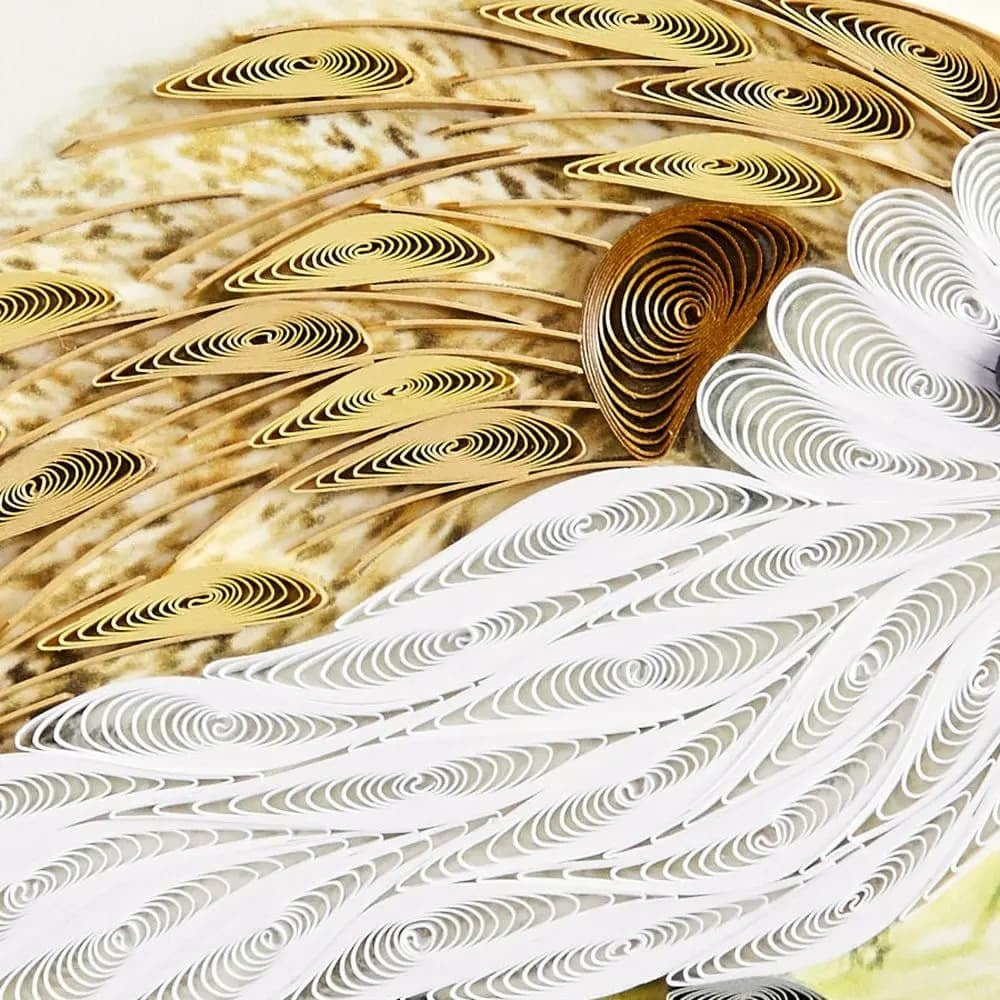 Quilled Hedgehog Blank Card