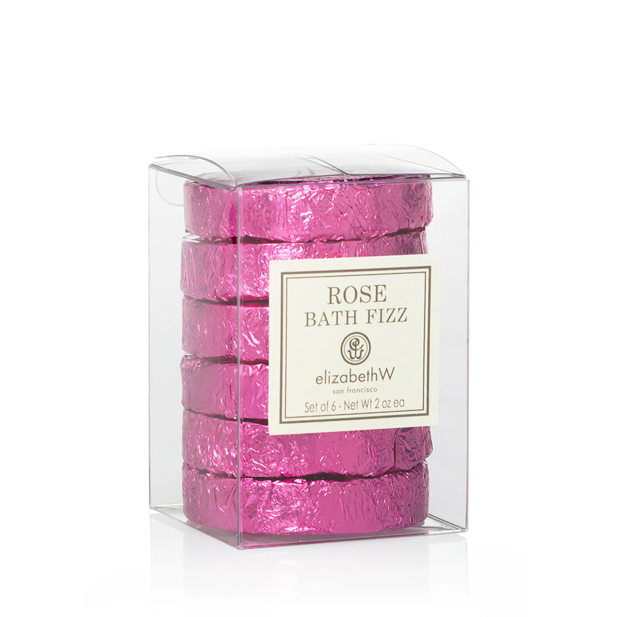 Rose Set of 6 Fizz Tablets