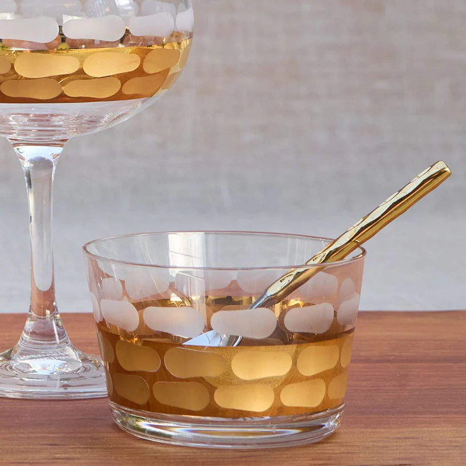 Truro Glass Small Bowl - Gold