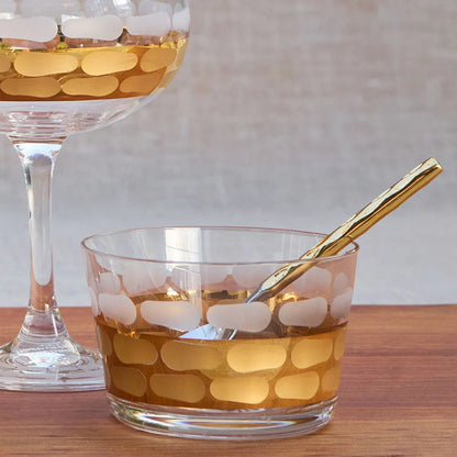Truro Glass Small Bowl - Gold