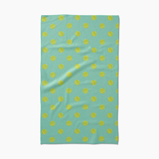 Geometry Tennis Ball Tea Towel