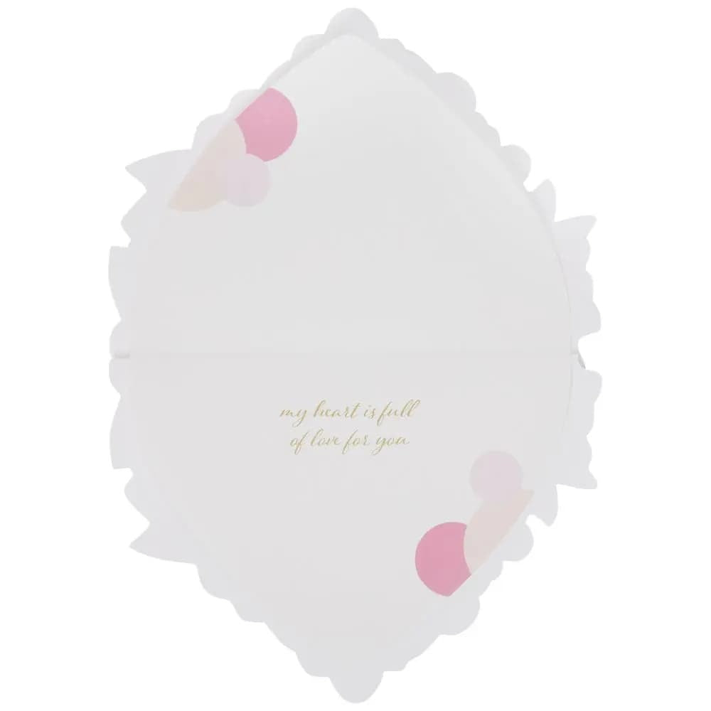 Watercolor Heart Valentine's Day Card